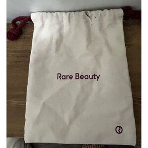 (1) Rare Beauty‎ Drawstring Makeup/Gift/Storage Bag 10" x 8"